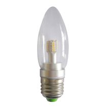 CLA LIGHTING 4W Candle LED GLOBE CLEAR SES NW 5000K CAN7