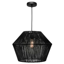 CASS1PLGBLK, Large Pendant Light, Cougar Lighting, Cassie Series