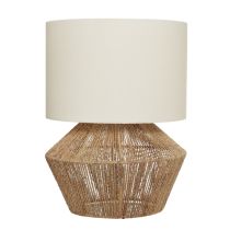 Cassie 1lt Table Lamp Off White CASS1TL Cougar Lighting