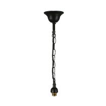 Standard Single Chain & Cloth Cord Suspension - Patina