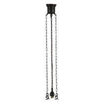 Standard 3 Chain & Cloth Cord Suspension - Patina