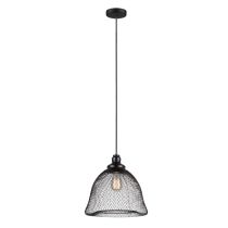 PENDANT ES 72W Smoke BLK WINE GLASS with raindrop effect CHUVA2 Cla Lighting