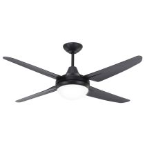 Clare AC Ceiling Fan 54" With B22 Light- FC662134BK