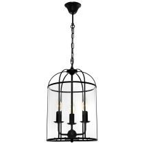 Cougar Lighting Clovelly 3lt Pendant - CLOV3PBLK