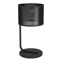 Manby 1 Light Table Lamp Black 43797N