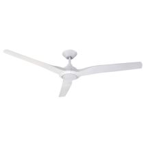 Radical 2 60" 15W LED Dimmable DC Ceiling Fan White / Tri-Colour - DC2440