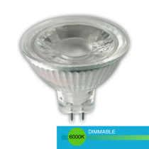 MR16 LED Globe 12V 7W 6000k Cool Daylight Dimmable - LUS20031