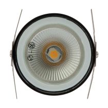 DEKA-BODY Round 12V 3W LED Inground Light Black Body - 3000K 19458