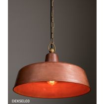 PENDANT ES 60W AGED COP DEKSEL03 Cla Lighting