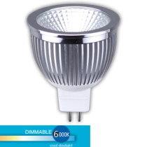 MR16 LED 12V 6W GU5.3 COB 6000K DIMMABLE LUS20006