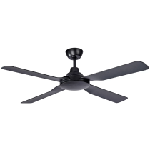 MDF144M Discovery II 1440mm 4 Blade ABS Ceiling Fan Only Matt Black