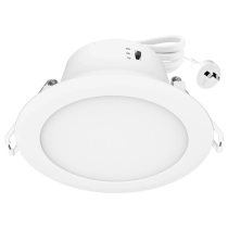 Eko-2 9W 90mm 3CCT LED Downlight With Plug Base - 10 Pack- MD4209WP10