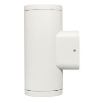 GLENELG UP/DOWN WALL LIGHT 2X4W GU10 WW LED WHITE - 20777/05