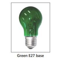 CLA LIGHTING HALOGEN GLOBE ES GLS 28W GREEN CLAHAGLS28WESG