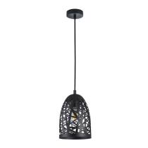 ESCAMA Interior Iron Cage Ellipse Pendant Lights ESCAMA1