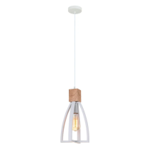 FARO WHITE E27 PENDANT LIGHTS CLA LIGHTING FARO2 Cla Lighting