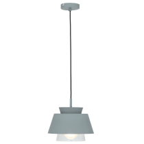  Fawkner 1Lt Light Pendant Grey-  MPLS016GRY