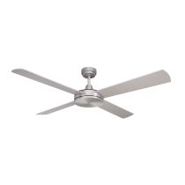 Luna 1300mm Celling Fan Brushed Steel (FC550134BS) Mercator Lighting