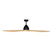 Canyon 56" DC Ceiling Fan Black/Timber-20896/51