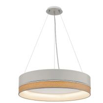 Mercator Fitzgerald White LED Pendant - ML7224WHT