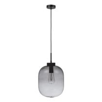 FLAUNT GLASS PENDANT 240V E27 BLACK SMOKE 22737