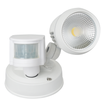 Seculite Spotlight 5000K IP54 PIR Sensor WH - 203025S