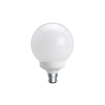 4 Pack G125 Cool White 20w Glass Round Bright Globe Crompton