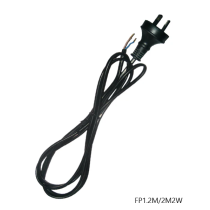  Flex & Plug Black 1.2m 2 wire FP1.2M2W