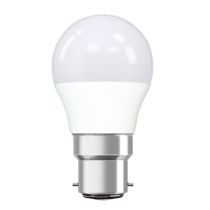 GLOBE LED BC F/RND 3W 3000K FR 180D (235 Lumens) WTY 2 Yr FR33