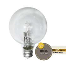 SPHERICAL 52W G125 ES CLEAR HALOGEN LUS30309