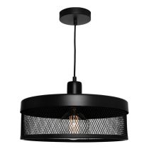 Galahad 1lt Pendant Large Black GALA1PLGE Cougar Lighting