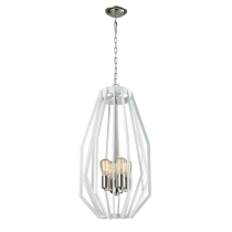 GAMBA Industrial Rustic Narrow Angular Cage Pendant Lights GAMBA4