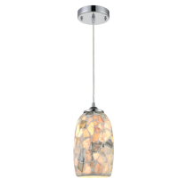 Cla Lighting Glaze Series Pendants ES 60W RED Hand Blown Glass GLAZE1