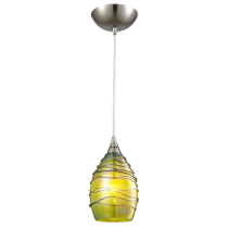  Glaze Series Pendants ES 60W RED Hand Blown Glass GLAZE8 CLA lighting