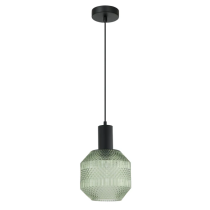 MARACA Glass Jar w/ Quadrilateral Segment Pendant Lights MARACA2