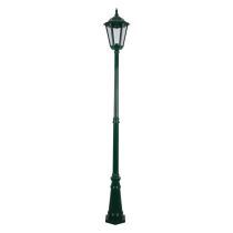 Chester Single Head Tall Post Light Large Green - 15095