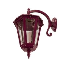 CHESTER-LARGE WALL BRACKET C-ARM DOWN B22 Burgundy - 15105