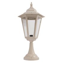 Turin Pillar Mount Light Large Beige - 15494	