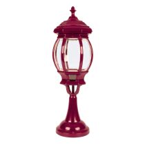 Vienna Pillar Mount Light Large Burgundy - 16000	