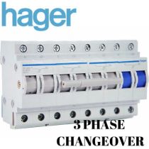 HAGER SF463 | CHANGEOVER SWITCH 4 POLE 63 AMP