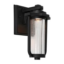 Cougar Lighting Hartwell Wall Light Black - HART1EBLK