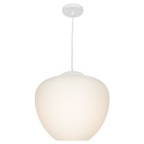 Cougar Lighting Helena 1lt White Large Pendant - HELE1PLWHT