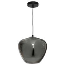 Cougar Lighting Helena 1lt Smoke Small Pendant - HELE1PSSM