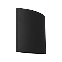 Herron Exterior Wall Light in Black - HERR2EBLK