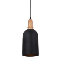 PENDANT ES 72W MATT BLK OBLONG WTY HORTEN2 CLA Lighting 