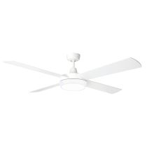 TEMPEST SUPREME 52" CEILING FAN CCT LED WHITE - 20907/05