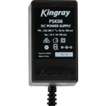 Kingray PSK06 14V DC 150mA Plug Pack with Belling Lee (PAL) connection on power injector