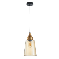 JEREZ Modern Ellipse Glass Flat Top Pendant Lights JEREZ2