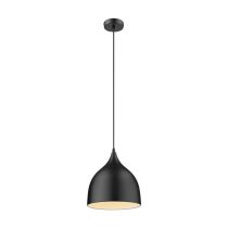 Jade 220mm 1 Light Pendant Black - 31415	