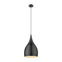 Jade 240mm 1 Light Pendant Black - 31420	